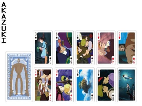 Castle in the sky playing cards